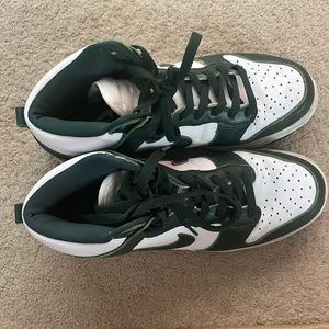 Spartan Green Dunks High